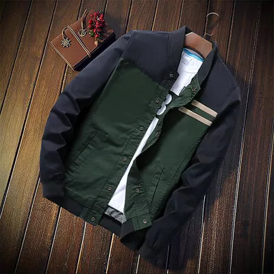DIMUSI New Autumn Mens Bomber Jacket Fashion Male Streetwear Hip Hop Slim Pilot Coats Men Baseball Windbreaker Clothing 5XL