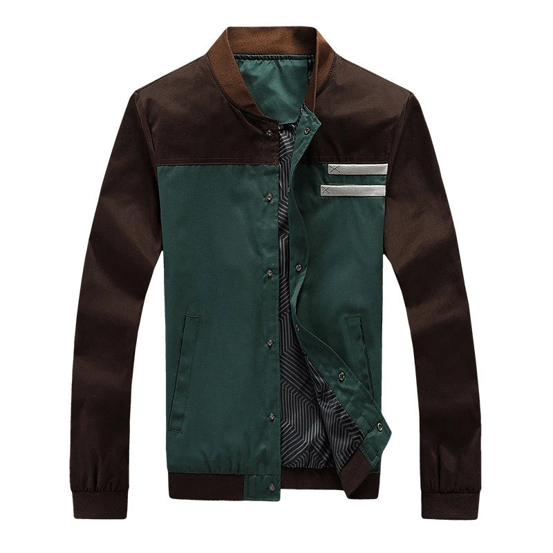 DIMUSI New Autumn Mens Bomber Jacket Fashion Male Streetwear Hip Hop Slim Pilot Coats Men Baseball Windbreaker Clothing 5XL
