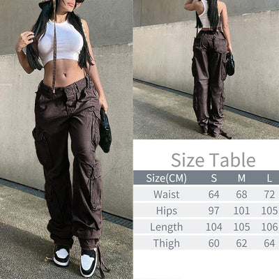 Pockets Cargo Pants for Women 