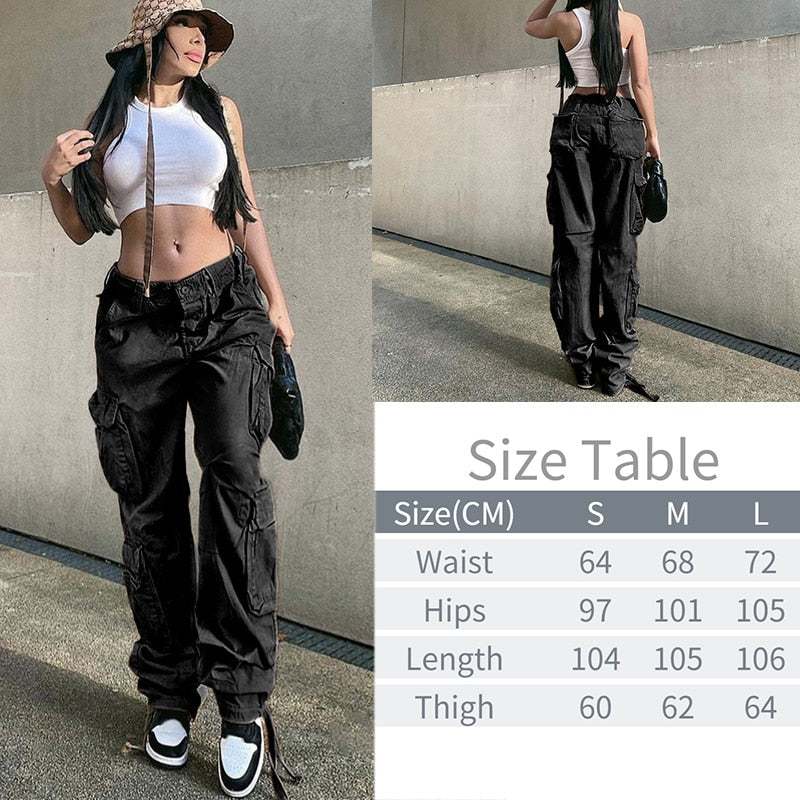Pockets Cargo Pants for Women 