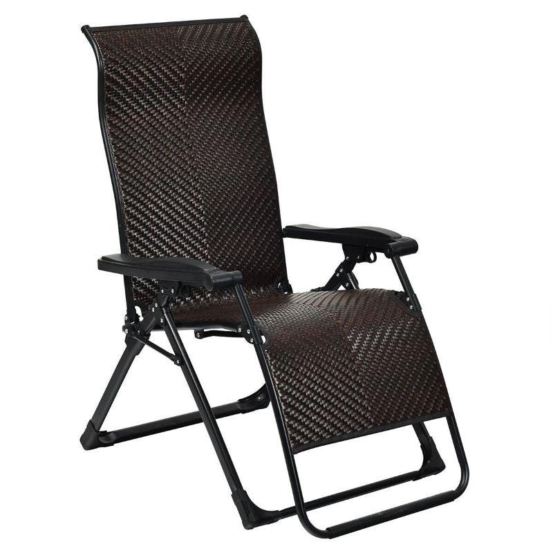 Patio Rattan Zero Gravity Lounge Chair - Buy a Dream