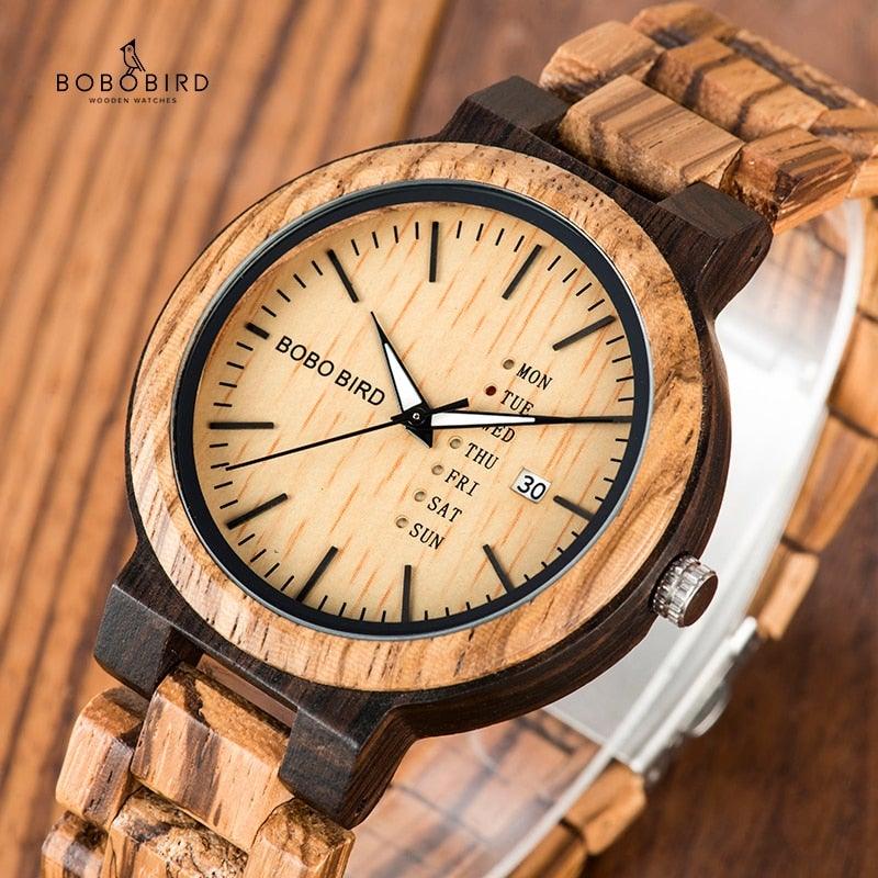 Casual Wood Watch Timepiece for Men - Buy a Dream