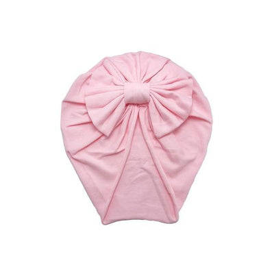 Baby Headband Hat Bowknot Print Cotton Stretchy Headband Infant Head Wrap 