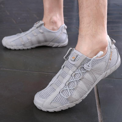 Air Mesh Athletic  Slip On Trainer Shoes 