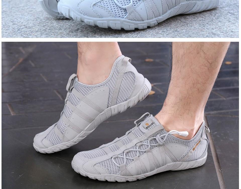 Air Mesh Athletic  Slip On Trainer Shoes 