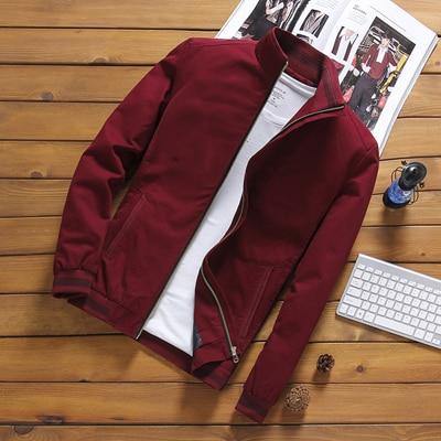 Men's Bomber Stand Collar Jackets 