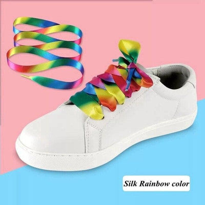Colorful Ombré Rainbow Shoelaces