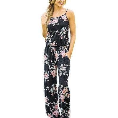 Jumpsuit Women’s Romper with Pockets 