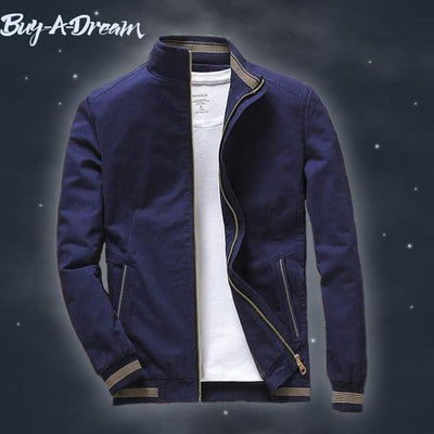 Streetwear Pilot Bomber Jacket Overcoat for Men - Buy a Dream