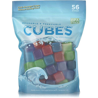 Urban Essentials Reusable Ice Cubes  Assorted Colors - Pack of 112 - Buy a Dream